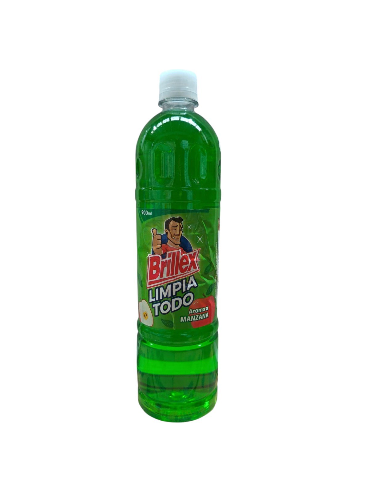 LIMPIA PISO BRILLEX MANZANA 900ML